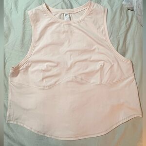 Fabletics Light Pink Tank Top